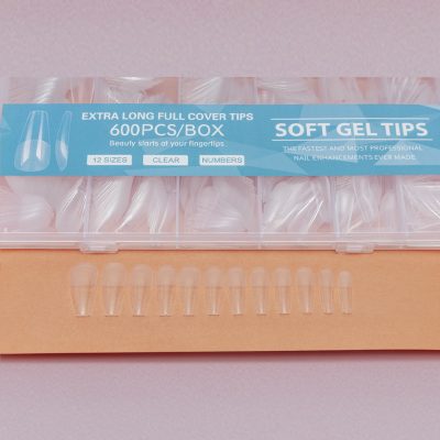 Caja de press on x600 - Extra Long
