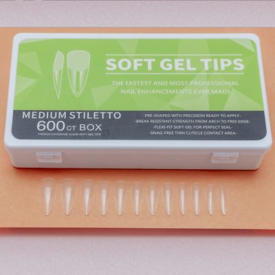 Caja de press on x600 - Stiletto Medium
