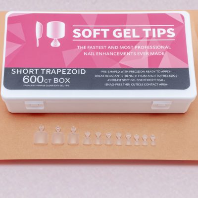 Caja de press on x600 - Trapezoid Short