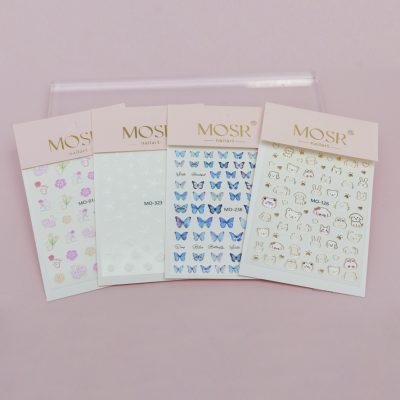 Stickers Decoración Nail Art-Diseños Variados