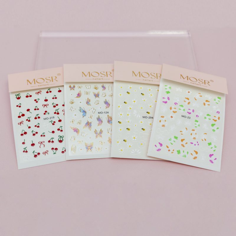 Stickers Decoración Nail Art-Diseños Variados
