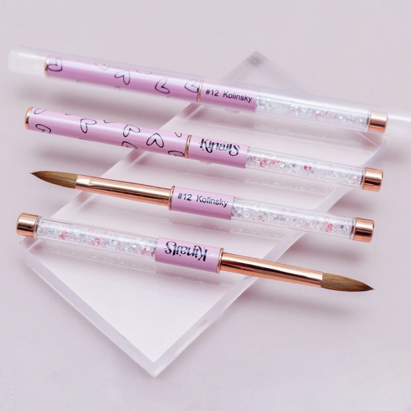 Pincel Kolinsky Gel #12